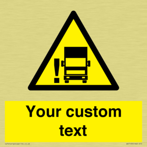 Custom warning blindspot